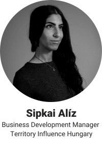 Sipkai Alíz Territory Influence BD manager